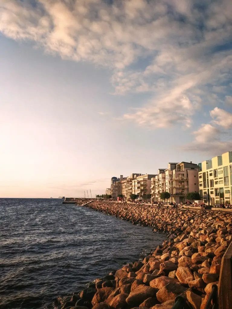 Am Ufer im Västra Hamnen - Malmö Sehenswürdigkeiten