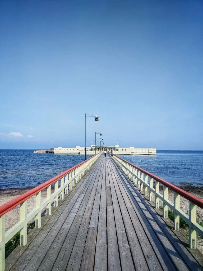 Malmö Sehenswürdigkeiten - Steg zum Kallbadhuset