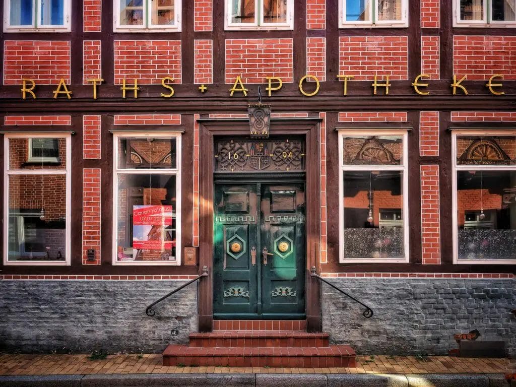 Lauenburg -Tür Alte Apotheke