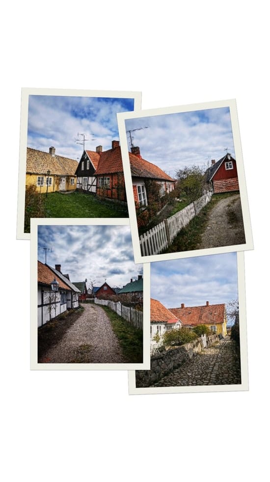 Österlen Spring Trail - Collage