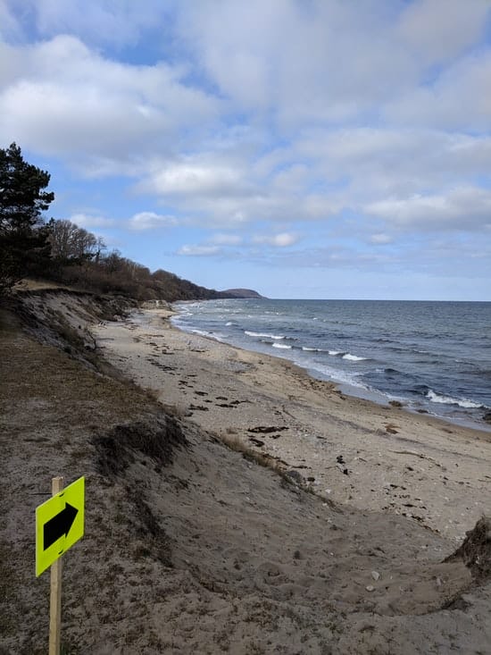 Österlen Spring Trail - Markierung