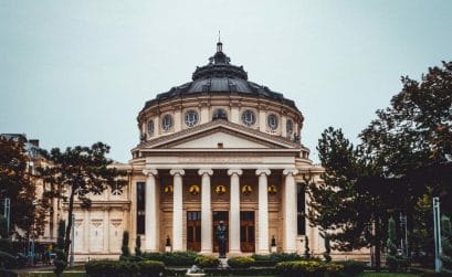 Rumänisches Athenaeum - Stockfotografie