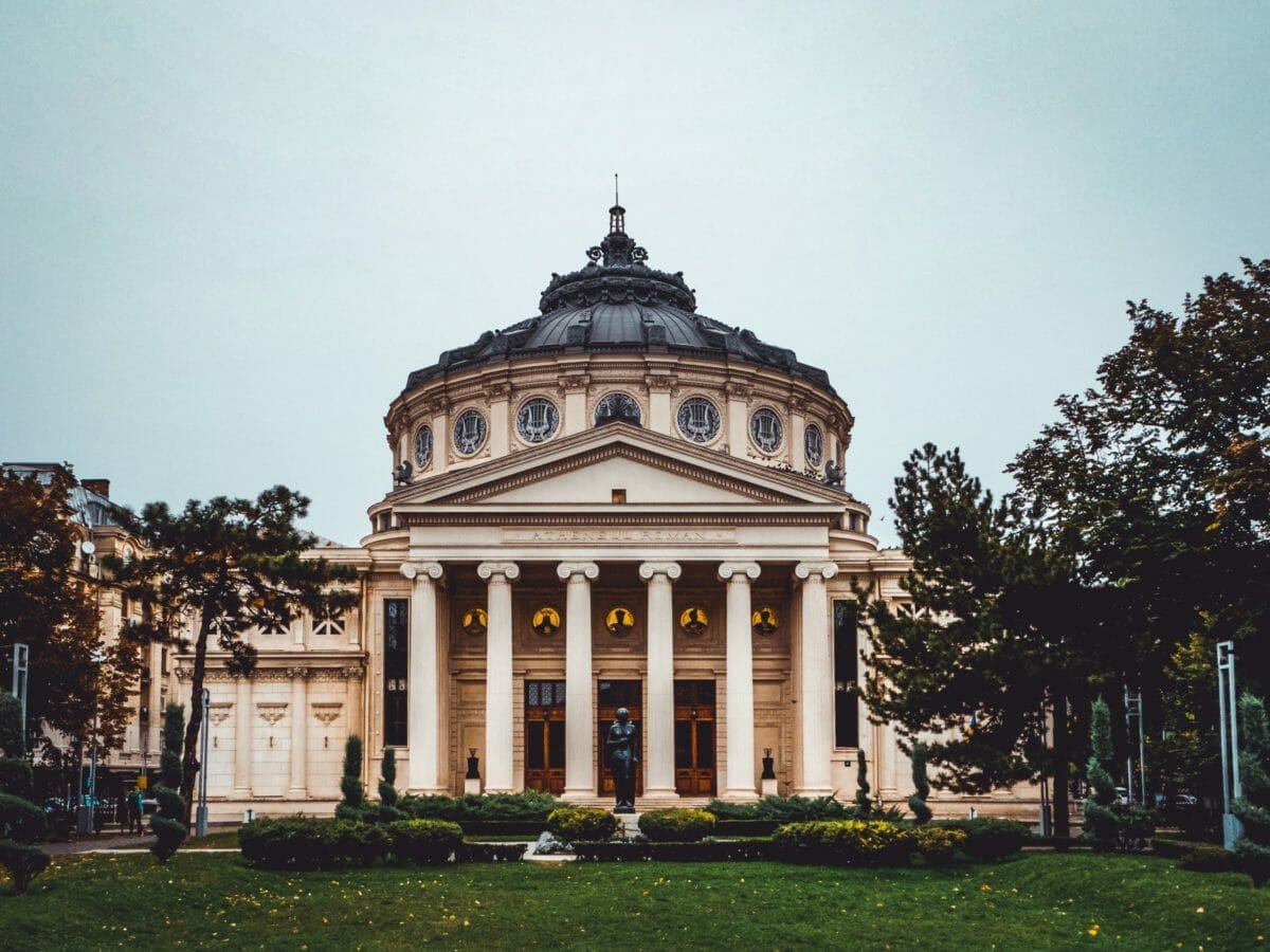 Rumänisches Athenaeum - Stockfotografie