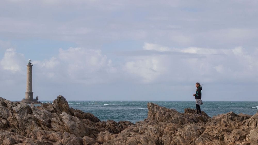 Reiseziele in Europa - Normandie - Felsküste - Leuchtturm