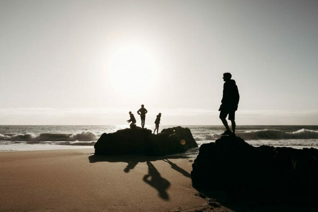 Photography Tips - Ocean with beach in low light