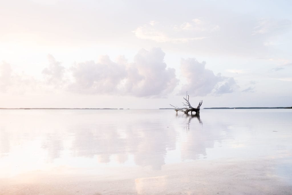 Photography Tips - Reflection of sky in water