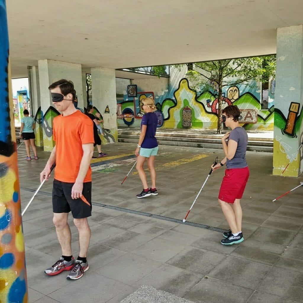 BLIND-RUNNING-GUIDE - WENN SICH EIN LAUFTANDEM 100% BLIND VERSTEHT, LÄUFT INKLUSION 2