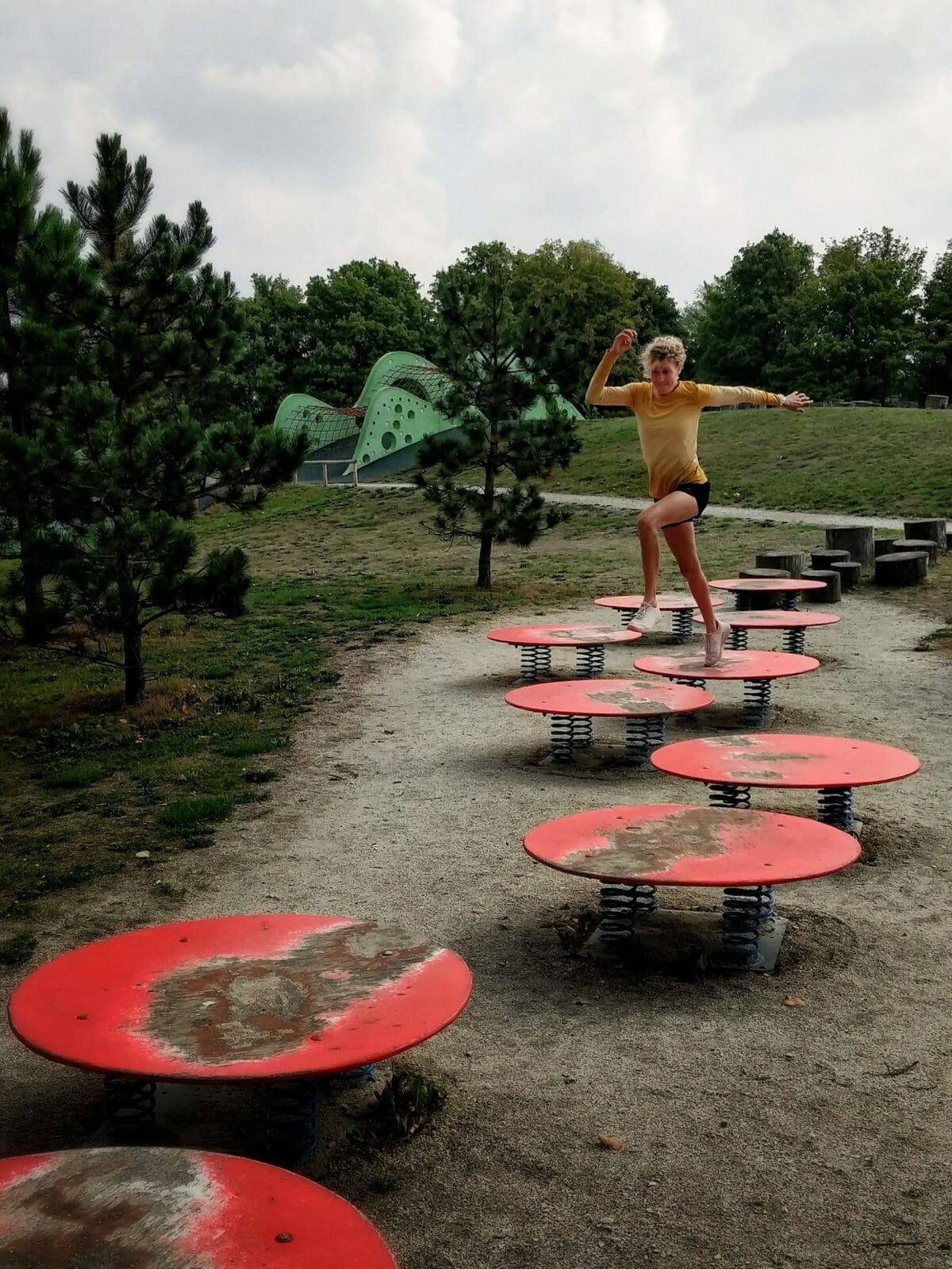 Trimm Dich Pfad - Springen