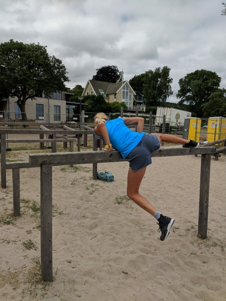 Trimm Dich Pfad - hoch