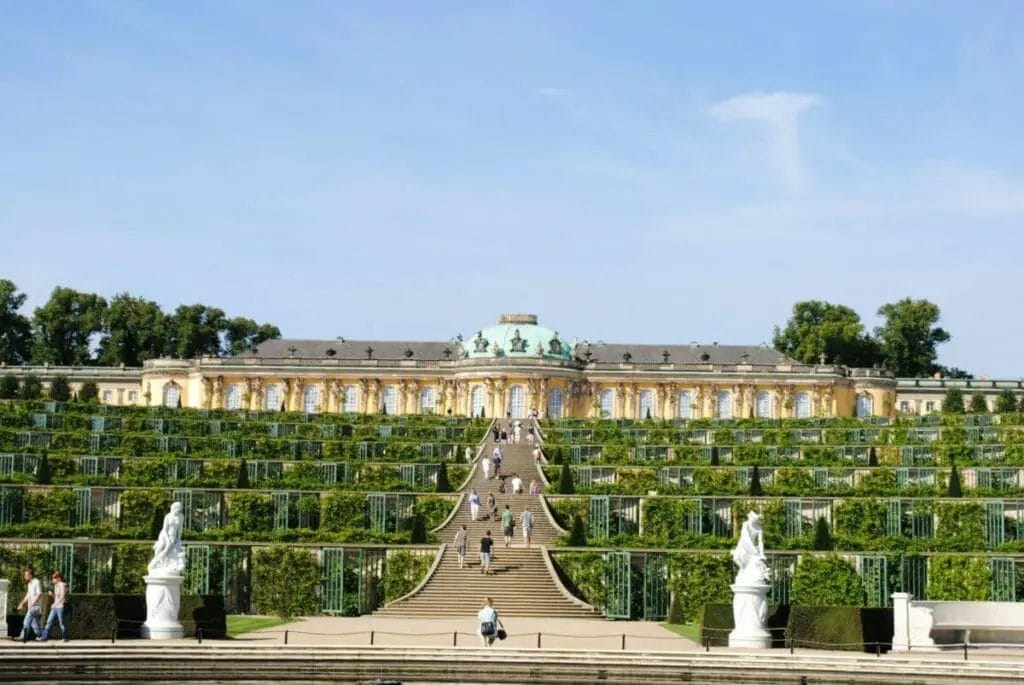 Ausflugsziele Brandenburg - Schloss Sanssouci