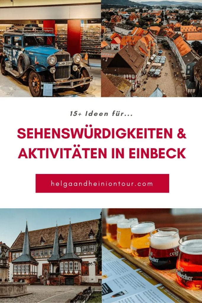 Einbeck Sehenswürdigkeiten - Pinterest Pin