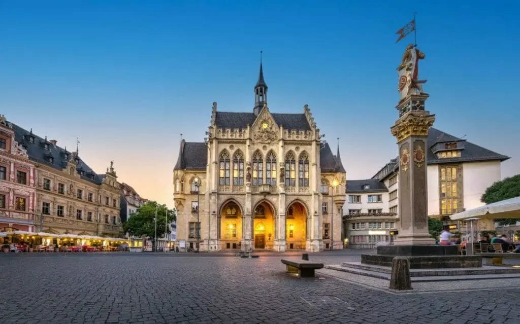 Markplatz in Erfurt - Die schönsten Städte Deutschland für einen Städtetrip