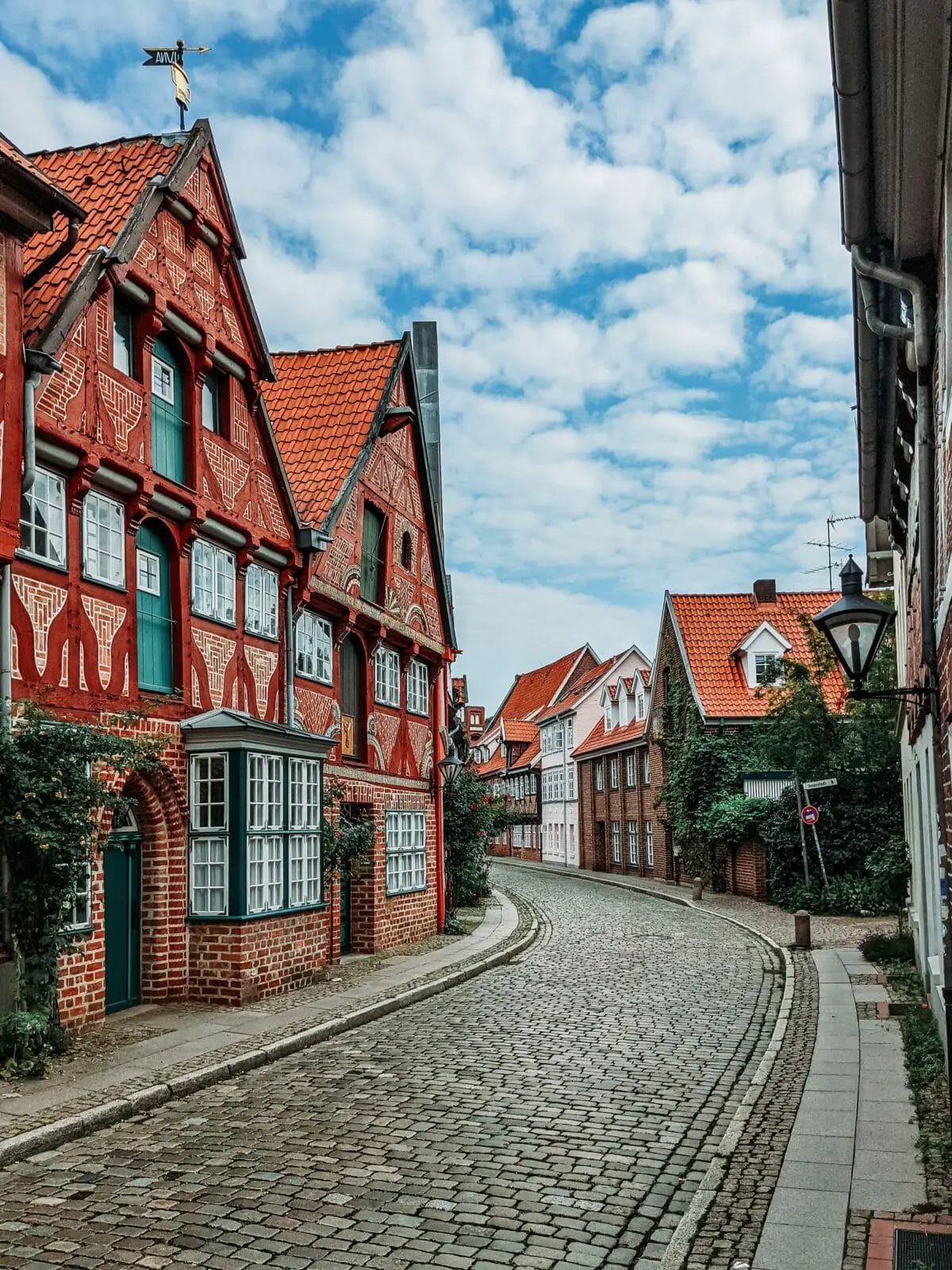 Strasse mit Fachwerkhäusern - Schöne Städte Deutschland für einen Städtetrip