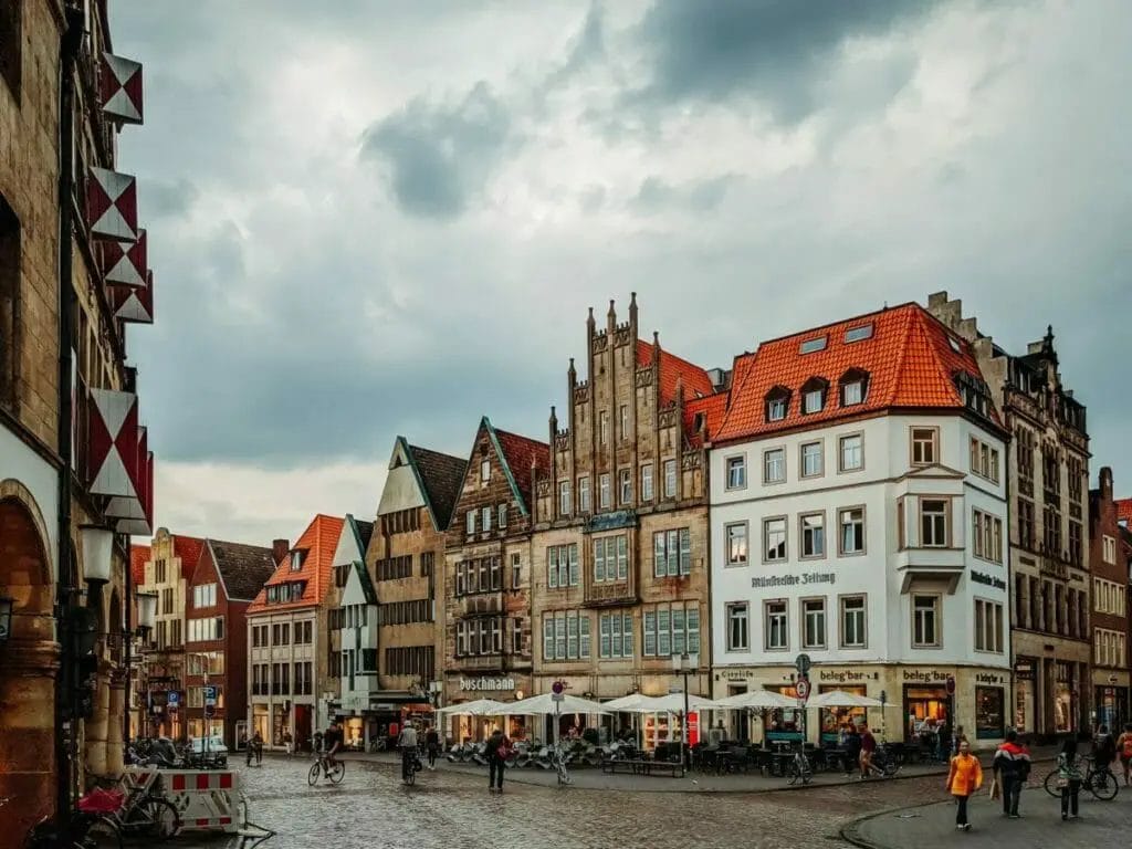 Schöne Städte Deutschland - Münster - Blick auf den Drubbel
