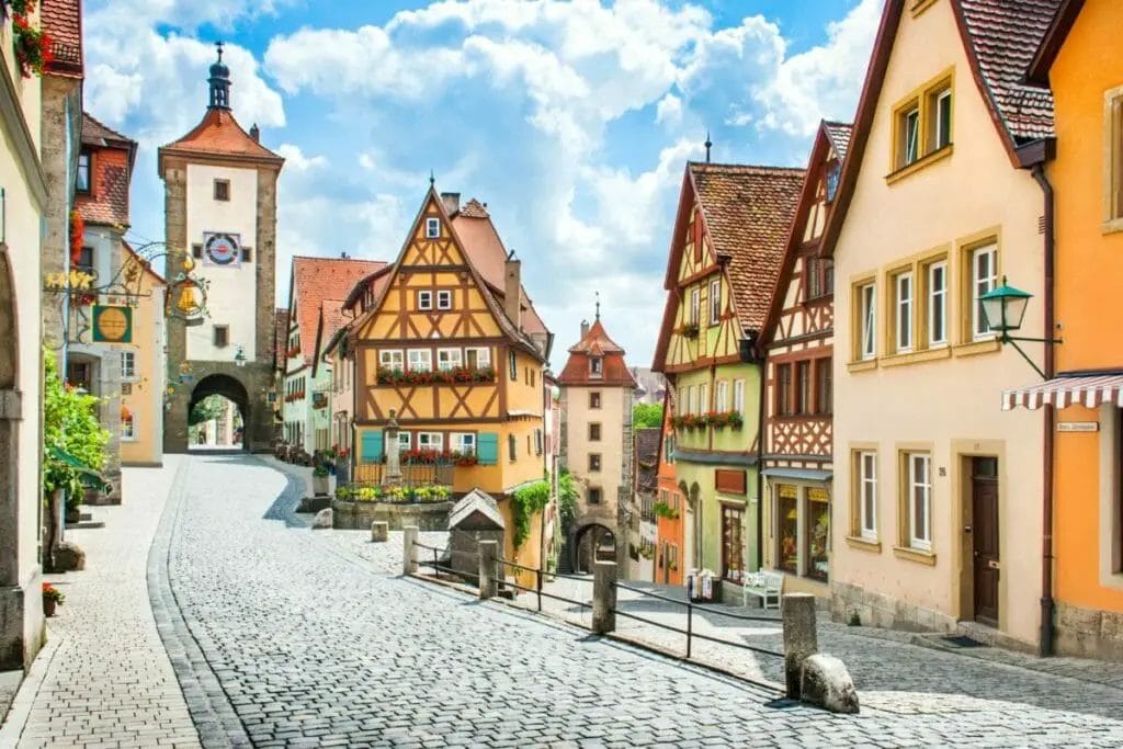 Schöne Städte Bayern - Rothenburg ob der Tauber