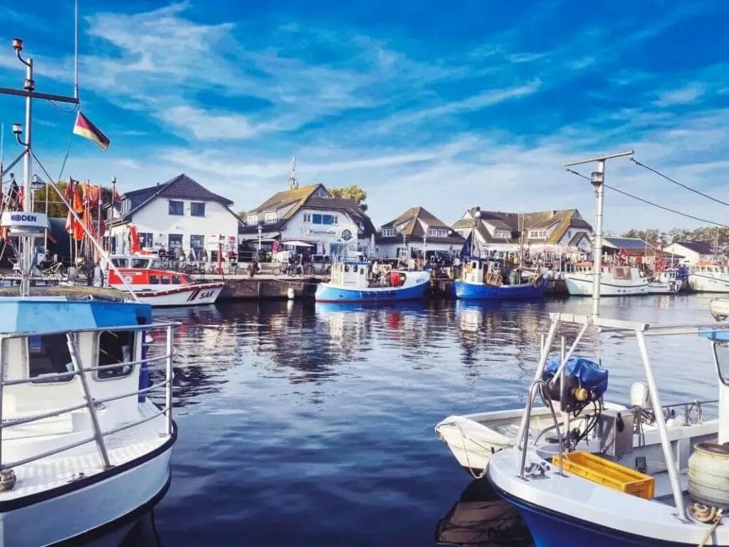 Ausflugsziele mecklenburg-Vorpommern - Hissensee - Boote - MV