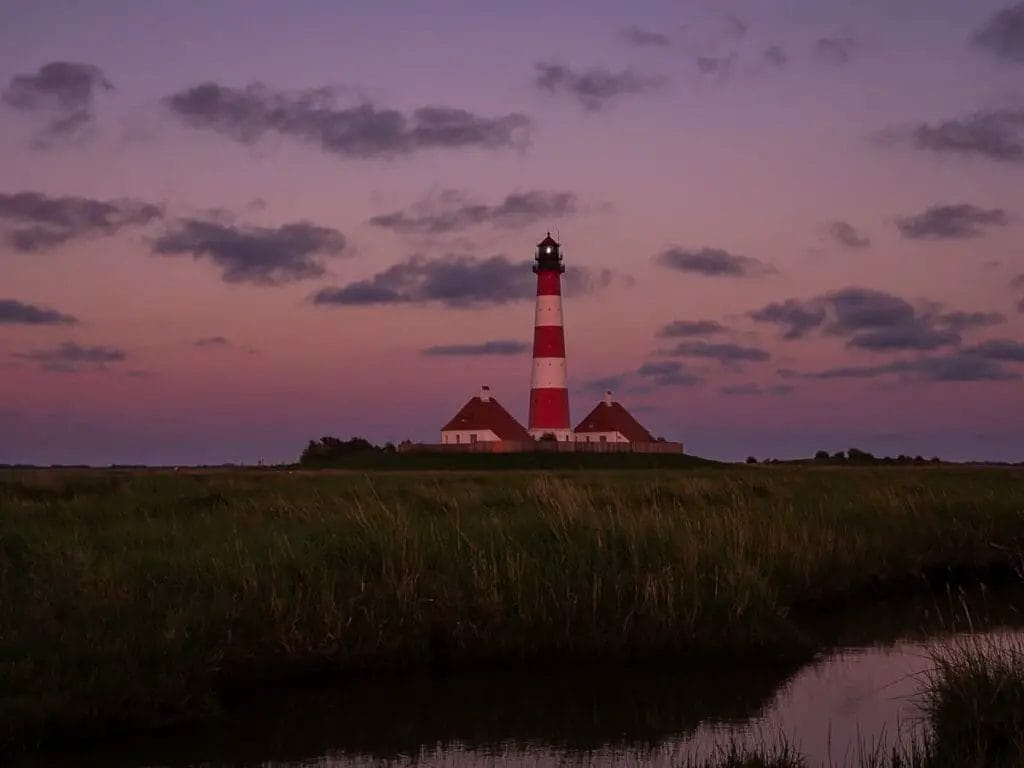 Ausflugsziele Schleswig Holstein - Westerhever Leuchtturm 