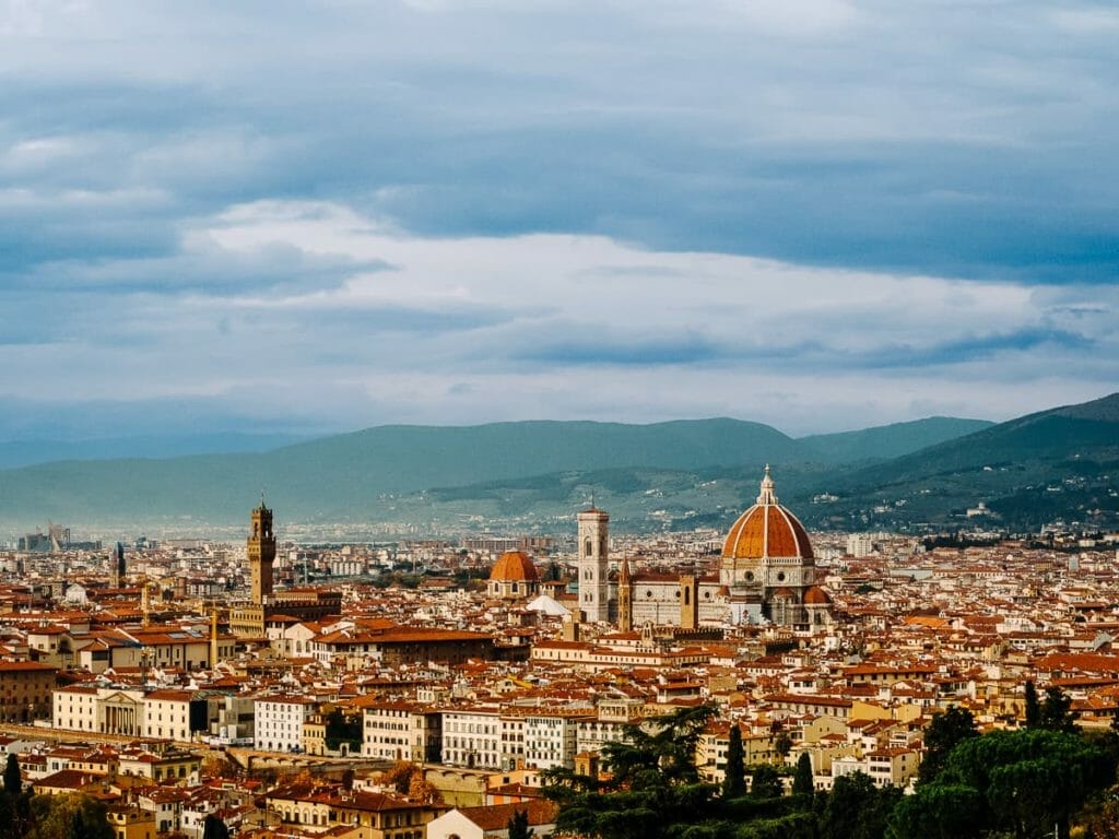 Städte in Italien - Skyline von Florenz