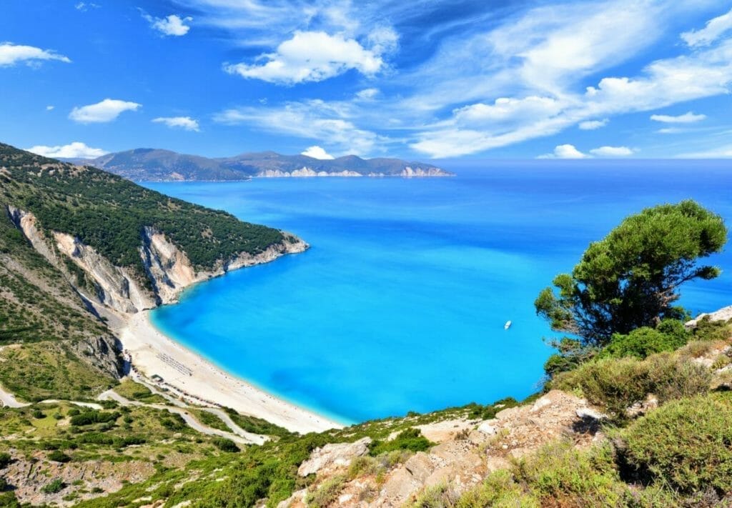 Best Beaches in Europe - Myrtos Beach, Crete, Greece