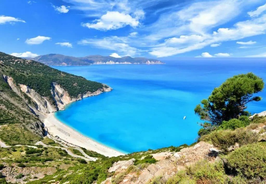 Best Beaches in Europe - Myrtos Beach, Crete, Greece