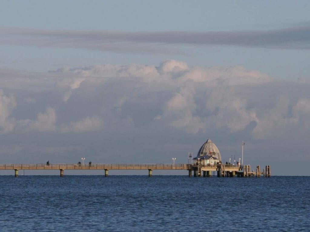 Grömitz Sehenswürdigkeiten - Seebrücke und Tauchgondel