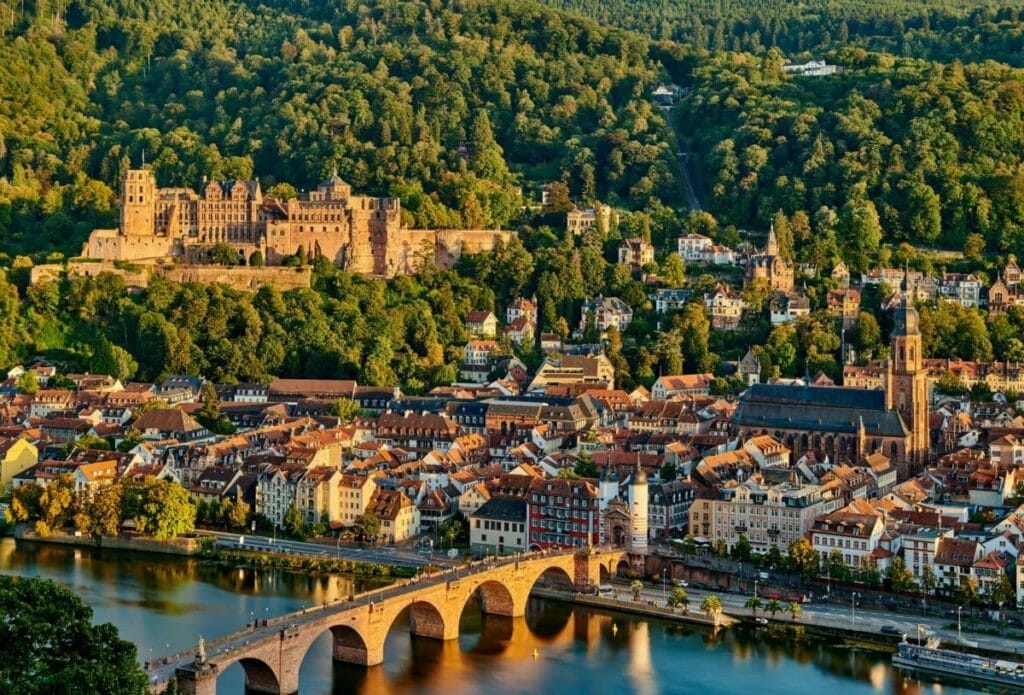 Heidelberg Skyline - Ausflugsziele Odenwald