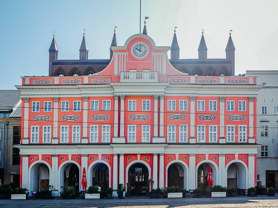Rathaus Rostock - Rostock Sehenswürdigkeiten