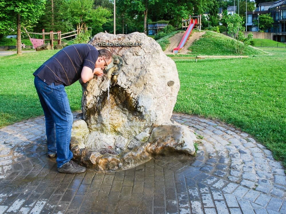 Gerolstein Sehenswürdigkeiten - Helenenquelle im Kurpark
