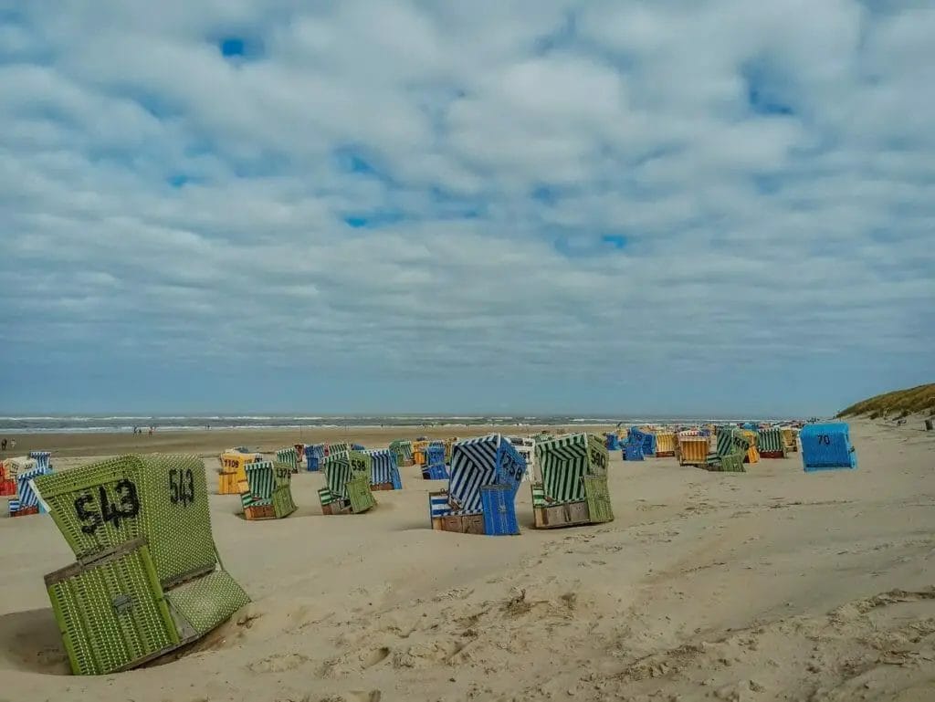 Strand in Langeoog - Langeoog Sehenswürdigkeiten