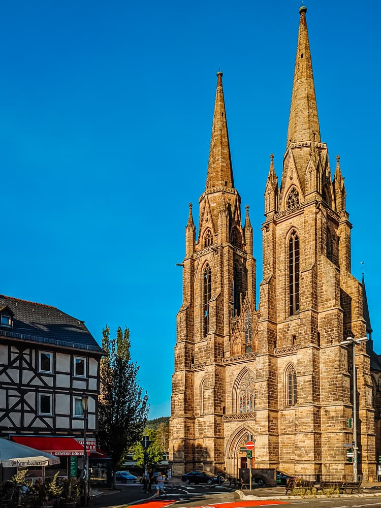 Elisabethkirche in Marburg - Marburg Sehenswürdigkeiten