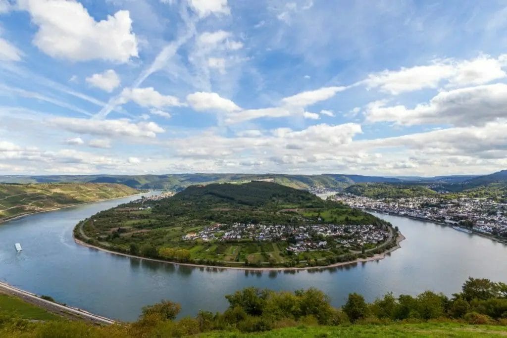 Vierseenblick an der Rheinschleife - Boppard Sehenswürdigkeiten