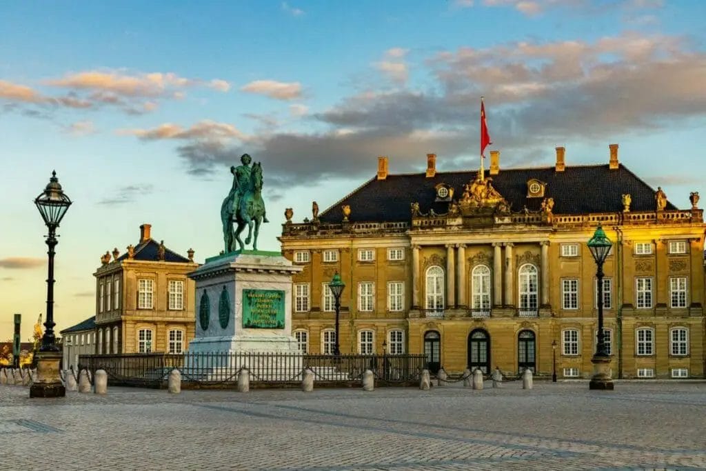 Schloss Amalienborg - Dänemark Sehenswürdigkeiten