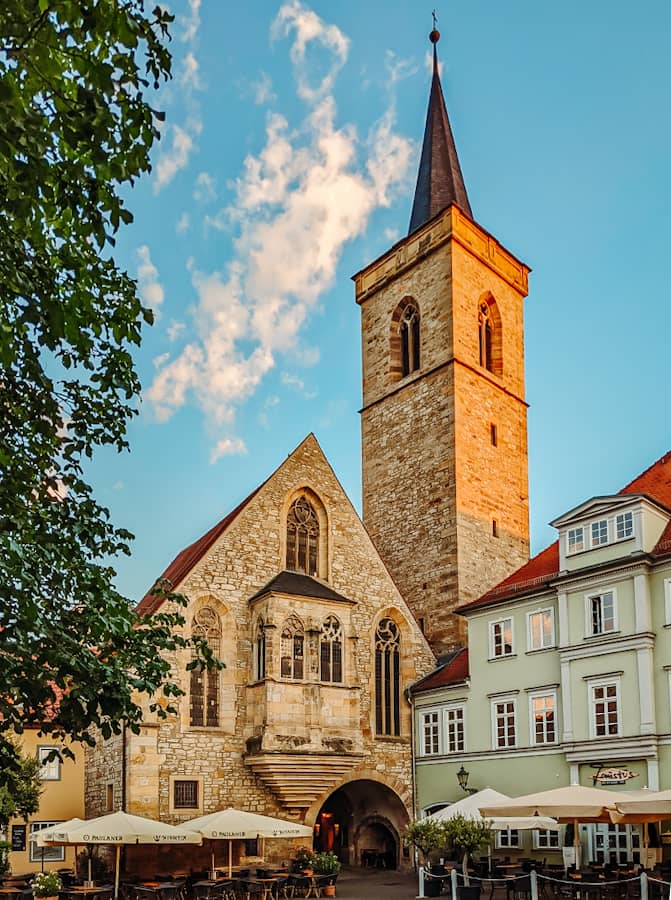 Turm der Ägidienkirche - Erfurt Sehenswürdigkeiten