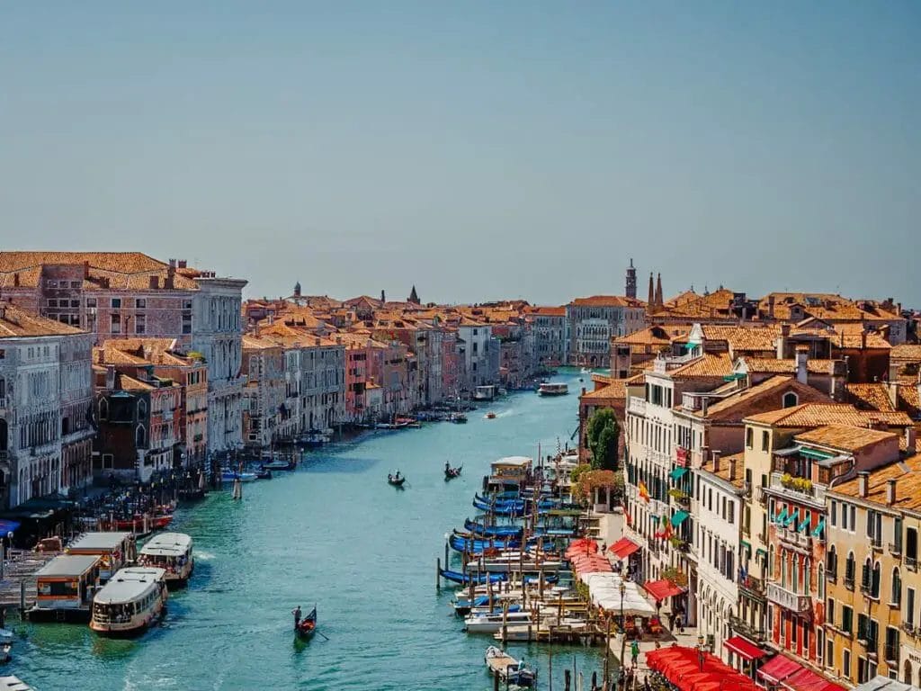 Der Canale Grande in Venedig - Europa Sehenswürdigkeiten