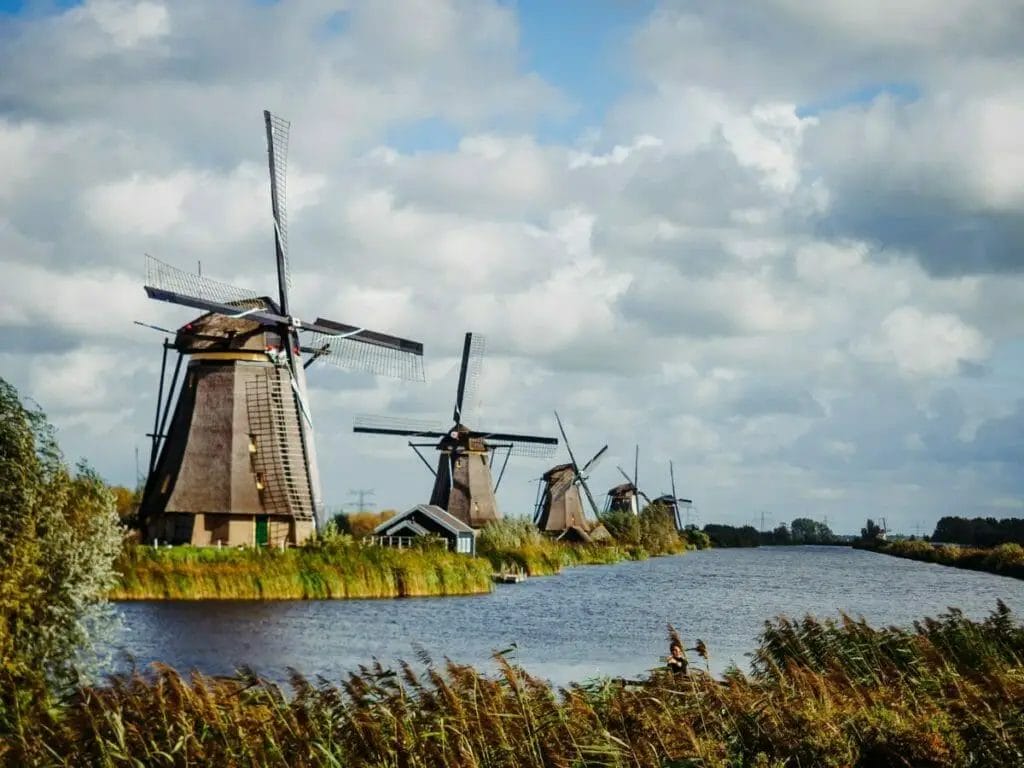 Die Windmühlen von Kinderdijk - Niederlande Sehenswürdigkeiten