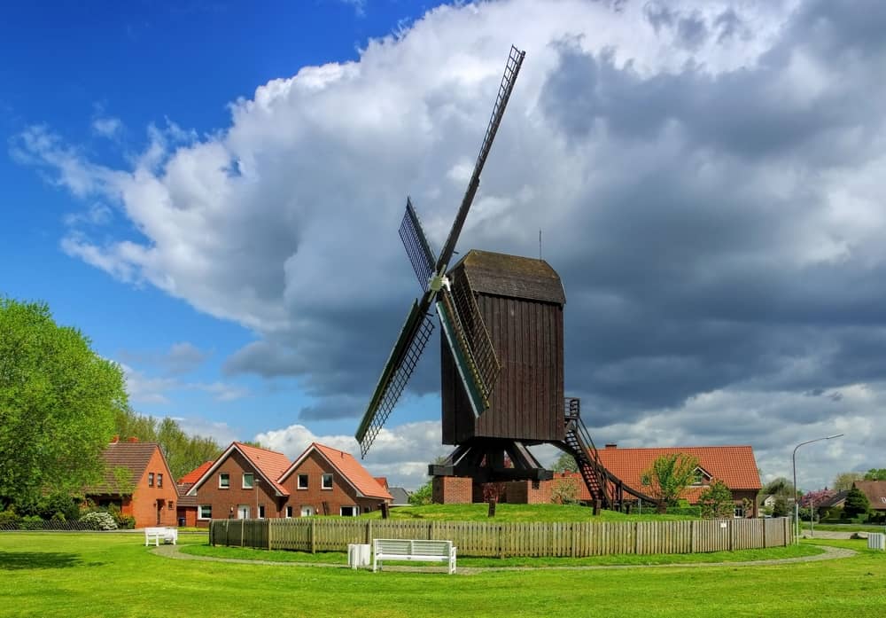 Bockwindmühle in Papenburg - Papenburg Sehenswürdigkeiten