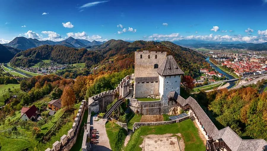 Die Alte Burg von Celje- Slowenien Sehenswürdigkeiten
