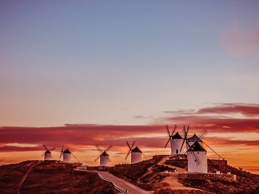 Die Windmühlen in Consuegra - Spanien Sehenswürdigkeiten