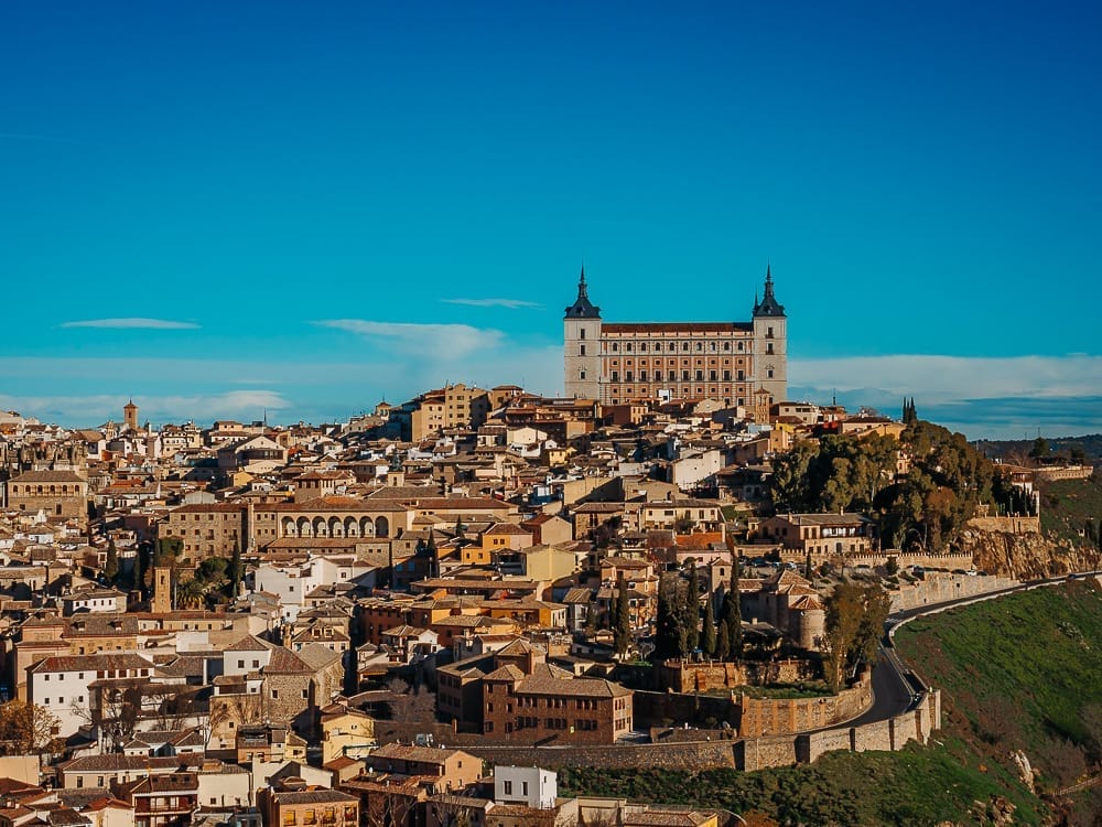 Stadtansicht Toledo - Sehenswürdigkeiten in Spanien