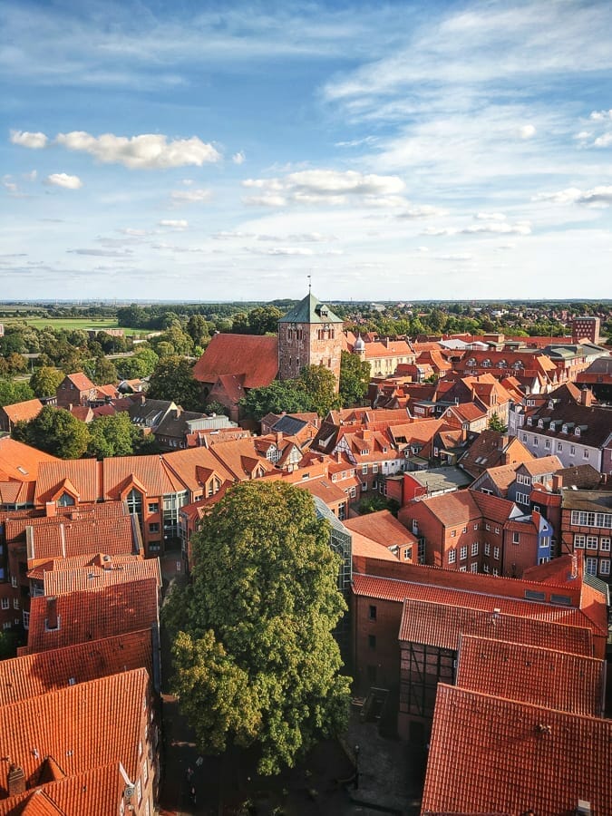 Stade von oben - Ausflugsziele Hamburg 