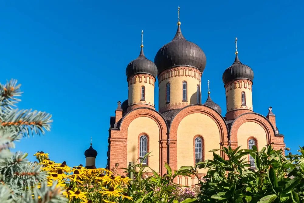 Nonnenkloster Pühtitsa - Estland Sehenswürdigkeiten