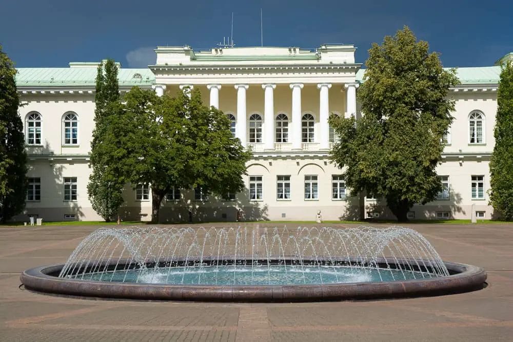 Präsidentenpalast - Litauen Sehenswürdigkeiten