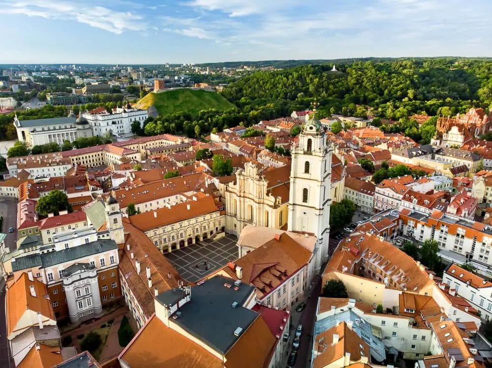 Altstadt von Vilnius - Litauen Sehenswürdigkeiten