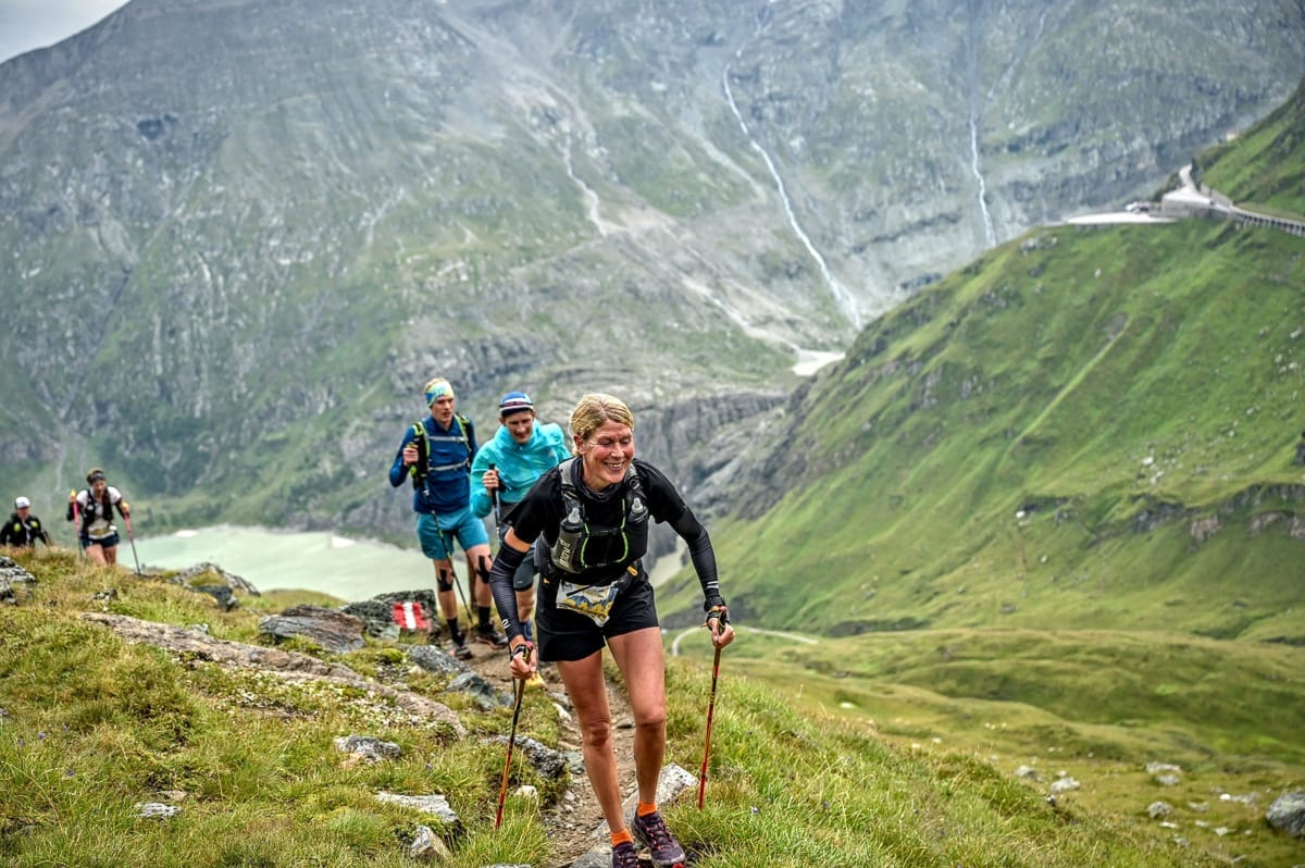 GROSSGLOCKNER ULTRA TRAIL: HALLO ANGST, WIR MÜSSEN REDEN! HALLO MUT, KOMM GERN DAZU! 13 Großglockner Ultra Trail 2022 Judith Havers keep smiling