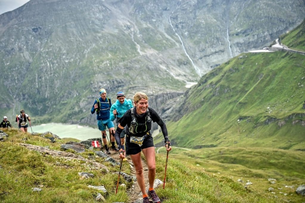 Großglockner Ultra Trail 2022 Judith Havers keep smiling