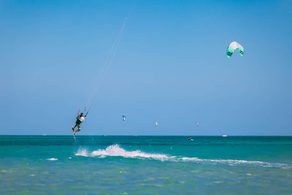 Kite Surfen auf dem Roten Meer - Hurghada Sehenswürdigkeiten