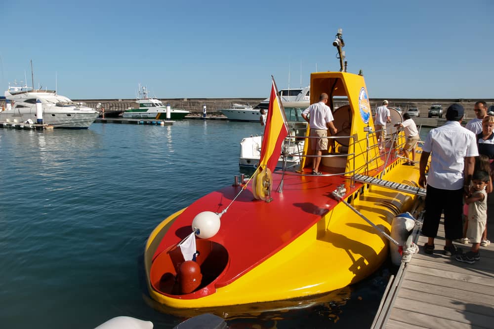 Eine Fahrt mit dem U-Boot - Lanzarote Sehenswürdigkeiten