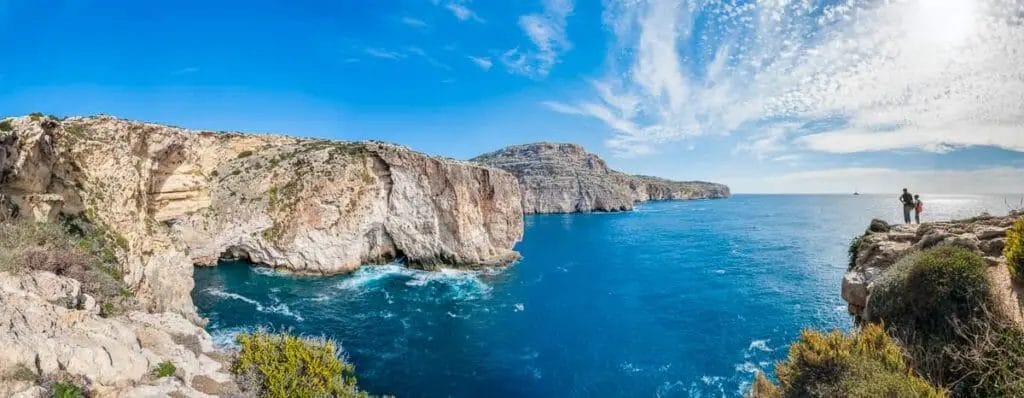 Ein spektakulärer Anblick: Dingli Klippen auf Malta - Sehenswürdigkeiten Malta