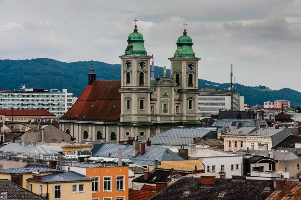 Der Alte Dom in Linz - Österreich Sehenswürdigkeiten