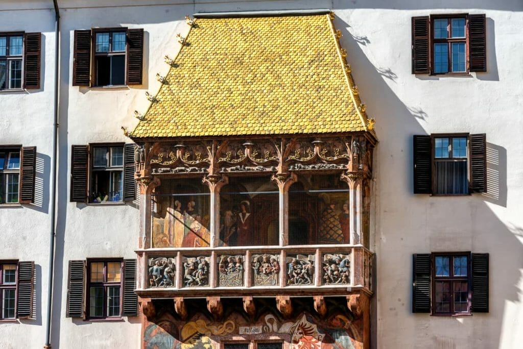 Goldenes Dachl in Innsbruck - Österreich Sehenswürdigkeiten